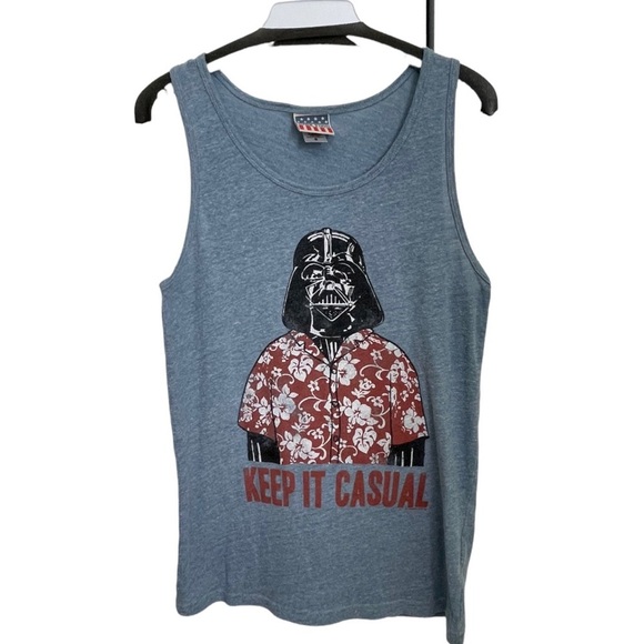 JUNK FOOD URBAN OUTFITTERS  DARTH VADER 90’S TANK SIZE S - Picture 3 of 4